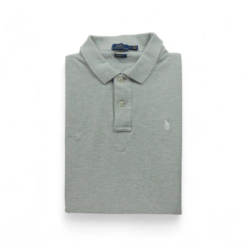 Reconditionné - Polo Manches Courtes Femme Gris - Taille L - Femme - Gris