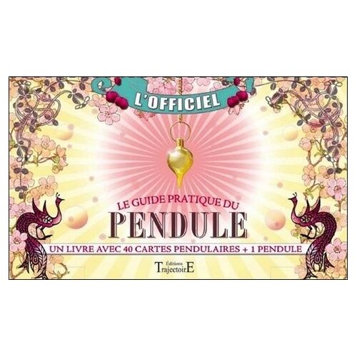 Coffret Le Guide Pratique Du Pendule - Un Livre Avec 40 Cartes Pendulaires + 1 Pendule