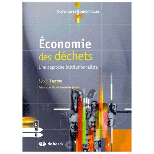 Economie Des Déchets - Une Approche Institutionnaliste