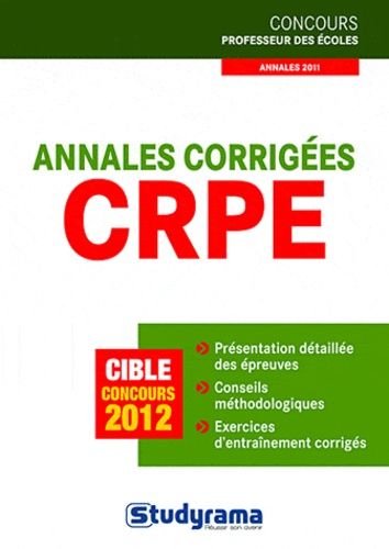 Crpe Annales Corrigées - Edition 2012
