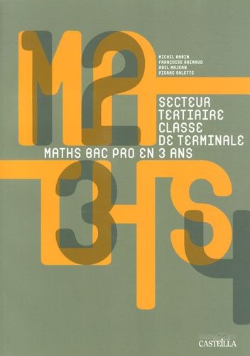 Maths En Bac Pro Terminale Tertiaire