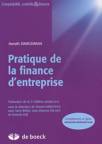 Pratique De Finance D'entreprise