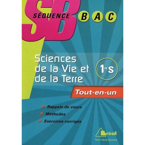 Sciences De La Vie Et De La Terre 1e S - Tout-En-Un