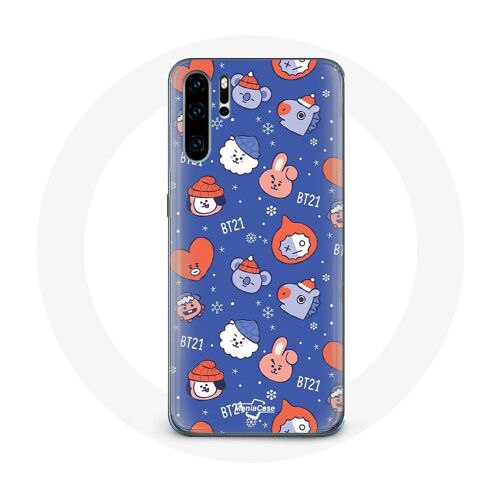 Coque Pour Huawei P30 Bts Bangtan Sonyeondan Bt21 Noël 2023