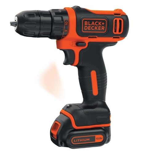 Visseuse sans fil Black & Decker 10.8V avec 2 batteries 1,5 Ah