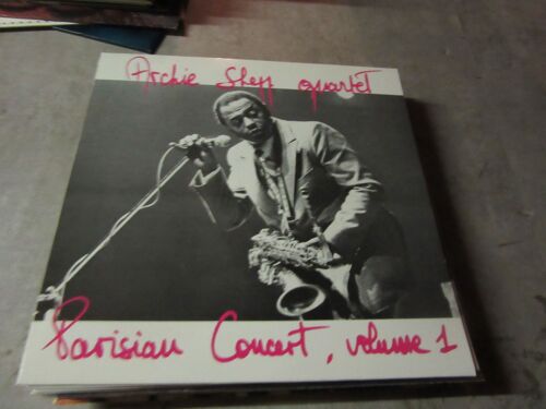 33 Tours Archie Shepp Quartet Parisian Concert Vol 1 Ref Sr 114