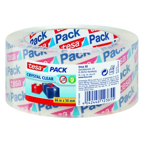 Adhésif PP Tesa EMBALLER fermeture express crystal 50m