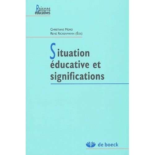 Situation Éducative Et Significations