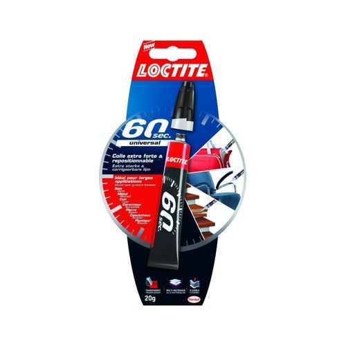 Colle Multi-Usages LOCTITE 60 sec Universal 20g