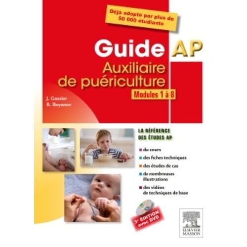 Guide Ap Auxiliaire De Puériculture - Modules 1 À 8 (1 Dvd)