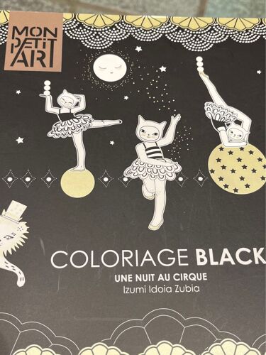 Coloriages Black Une Nuit Au Cirque