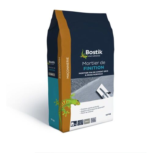 Mortier de finition gris Bostik 10 kg