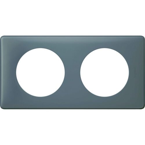 Plaque Céliane - Poudré Schiste - 2 postes