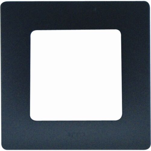 Plaque Legrand NILOE 1 poste finition éclat couleur fonte