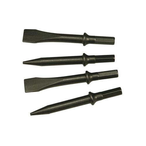 Jeu de 4 burins héxagonaux