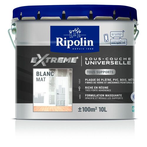 Sous couche Ripolin universelle blanc mat 10L