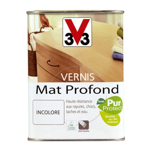 Vernis Bois V33 Incolore Mat 1L