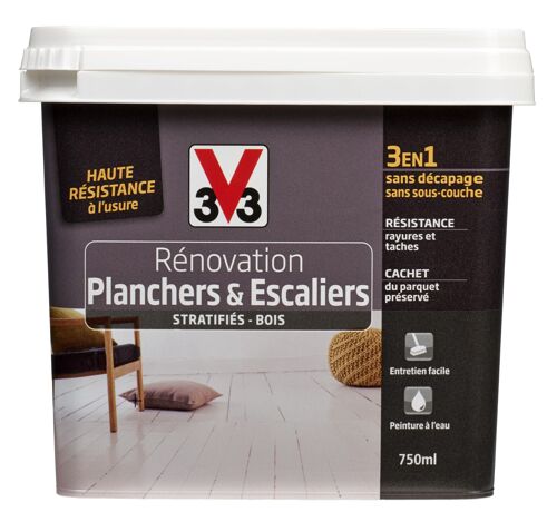 Peinture de Rénovation V33 Plancher et Escalier 750ml