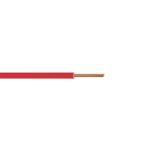 Câble rigide H07V-U 1,5mm² DEBFLEX rouge 25 mètres