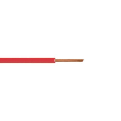 Câble rigide H07V-U 2,5mm² DEBFLEX rouge 25 mètres