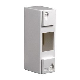 Coffret vide 1 rail/2 modules 51x160x73mm blanc DEBFLEX