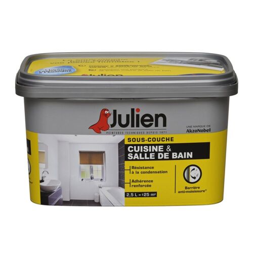 Sous-Couche Cuisine & Salle de Bains JULIEN Blanc Mat 2,5 L