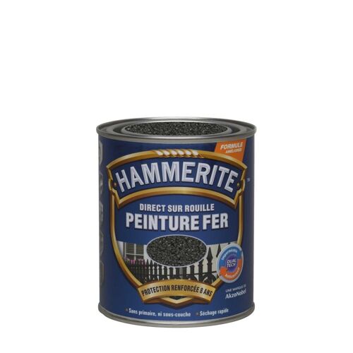 Peinture fer HAMMERITE forgé 750mL noir