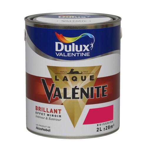 Peinture Dulux Valentine Laque Valénite Brillant Rouge Madras 2l