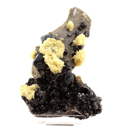 Baryte + Sphalerite. 3500.0 Ct. Elmwood Mine, Tennessee, Usa.
