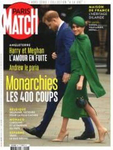 Paris Match A La Une 9 H Harry Et Meghan L'amour En Fuite / Monarchies Les 400 Coups