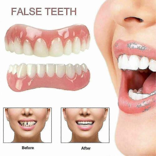 Facettes Fausses Dents Snap On Instant Smile Facettes Cosmétiques Dents Prothèses Dentaires Dentaire 