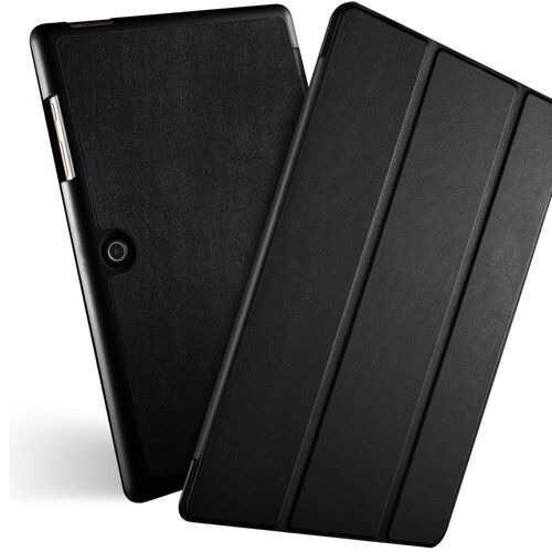 Etui Smart Tri-Fold noir pour Acer Iconia One 10 (B3-A50)