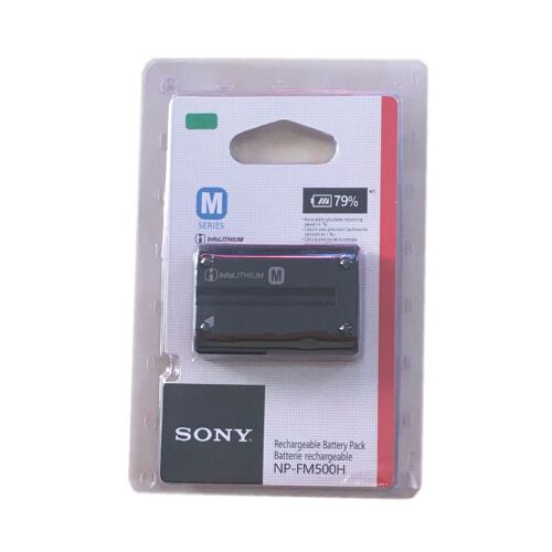 Batterie Lithium type NP-FM500H NPF-M500H - Pour Sony DSLR-A100, A350, A450, A500, A550, A560, A580, A850, SLT-A57, A58, A65, A77; a58; a77 II