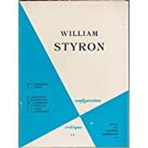 Configuration Critique N°11 William Styron