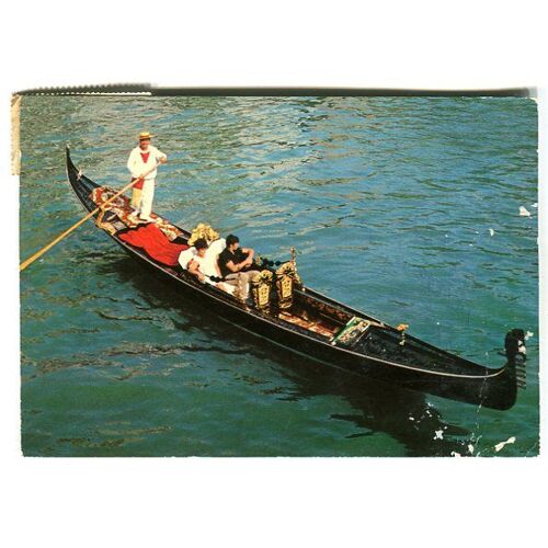 Carte Postale - " La Gondole " - Venise - Italie