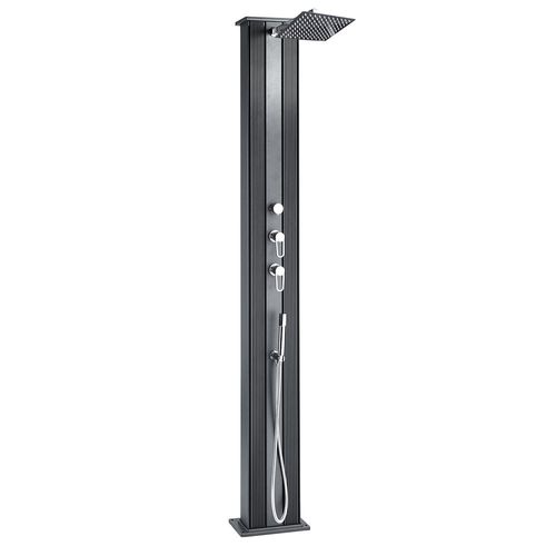Douche hybride dada 37 l anthracite + rince pieds