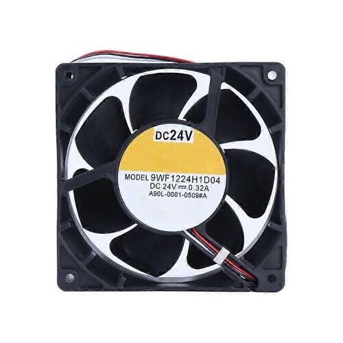 9WF1224H1D04 Ventilateur 11.7x11.7x3.7cm 24V 0.32A Ventilateur de refroidissement d'onduleur à 3 broches pour ventilateur d'onduleurs