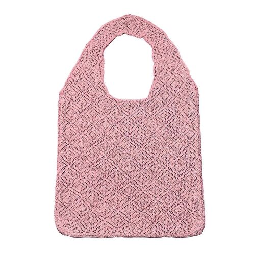Sac fourre-tout tricoté Sacs à main pour femmes Bohemian Carrier Bag Book Storage Bag