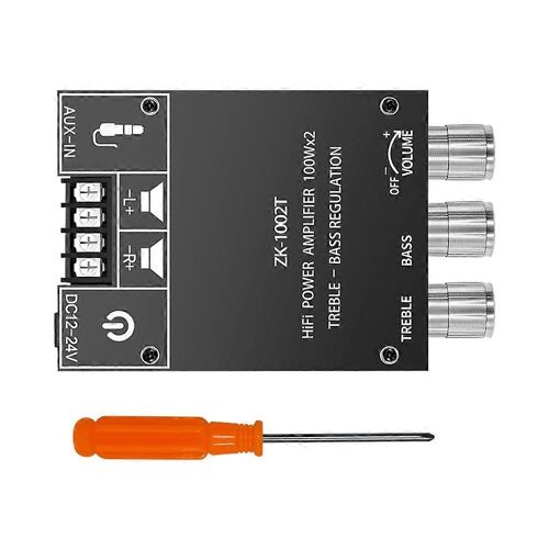 ZK-1002T 100Wx2 Caisson de basses 5.0 compatible Bluetooth