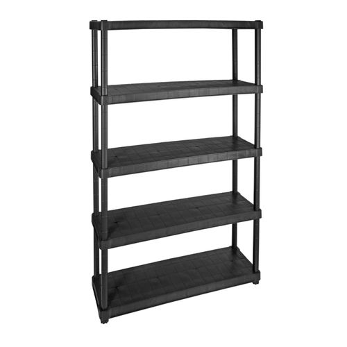 Étagère De Rangement Noir 70 Kg Plastique. 