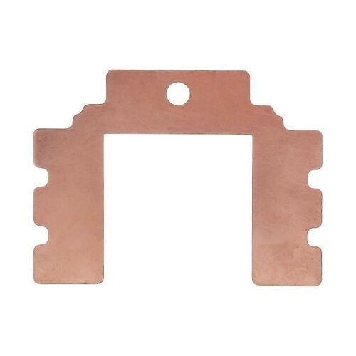 Dissipateur thermique en cuivre nickelé GPU RAM RTX 6800/6900XT vers le bas 15-40 degrés