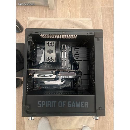 PC Gamer Intel 64 Family 6 modèle 158 Stepping 12 - Ram 16 Go - SSD 500 Go + HDD 931 Go