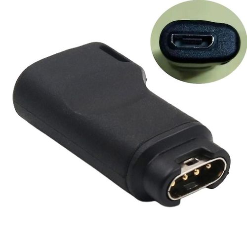Adaptateur De Convertisseur De Charge Micro Usb Femelle Vers 4 Broches Pour -Garmin Forerunner945