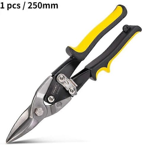 1 Pcs Pvc Poignée Chrome Vanadium Matériel Ciseaux À Tête Droite Multifonctionnel Électricien Ciseaux Outil À Main Portable