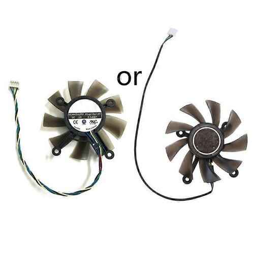 Ventilateur de refroidisseur 75MM FD8015U12S DC12V 0.5A 4PIN pour carte GPU GTX 560 GTX550Ti HD7850