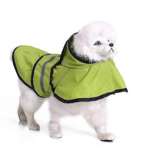 Imperméable Réglable Pour Chien Avec Bande Réfléchissante