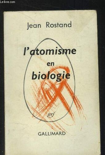 L Atomisme En Biologie
