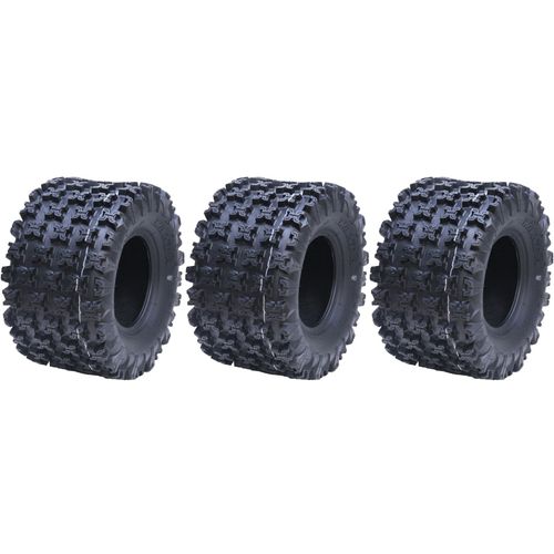 20x11.00-9 Slasher ATV Quad Tyres 6ply Wanda Road Legal Race Tires (Set of 3)