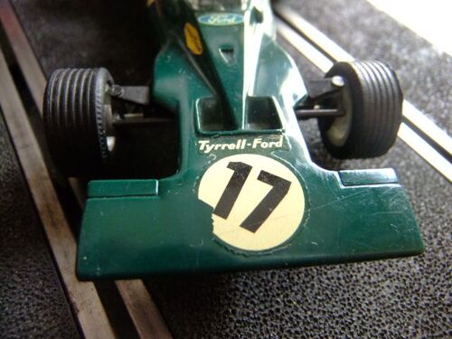 Voiture Scalextric Exin Tyrrell Ford 17 Jackie Stewart Vert Ref. C48 Fabriqué En Espagne-Scalextric