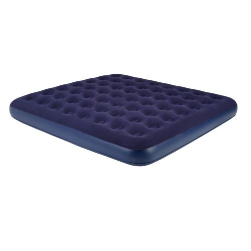 Matelas Gonflable Floqué Xxl De Dimensions 200cmx182cm - Hauteur De 13cm